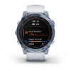 Garmin Fenix u200bu200bu200bu200b7 -kello - Sapphire Solar, Titaani, Koboltinsininen ja valkoinen ranne - 010-02540-25