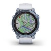 Garmin Fenix u200bu200bu200bu200b7 -kello - Sapphire Solar, Titaani, Koboltinsininen ja valkoinen ranne - 010-02540-25