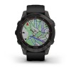 Garmin Fenix u200bu200bu200bu200b7 -kello - Sapphire Solar, Titanium, Musta DLC mustalla hihnalla - 010-02540-35