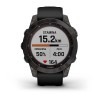 Garmin Fenix u200bu200bu200bu200b7 -kello - Sapphire Solar, Titanium, Musta DLC mustalla hihnalla - 010-02540-35