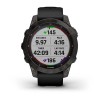Garmin Fenix u200bu200bu200bu200b7 -kello - Sapphire Solar, Titanium, Musta DLC mustalla hihnalla - 010-02540-35