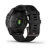 Garmin Fenix u200bu200bu200bu200b7 -kello - Sapphire Solar, Titanium, Musta DLC mustalla hihnalla - 010-02540-35