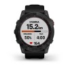 Fenix u200bu200bu200bu200b7X Garmin kello - Solar, harmaa mustalla rannekkeella - 010-02541-01