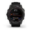 Garmin Fenix u200bu200bu200bu200b7X -kello - Sapphire Solar, Titanium, Hiilenharmaa DLC mustalla rannekkeella - 010-02541-11