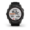 Garmin Fenix u200bu200bu200bu200b7X -kello - Sapphire Solar, Titanium, Hiilenharmaa DLC mustalla rannekkeella - 010-02541-11