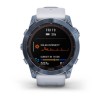 Garmin Fenix u200bu200bu200bu200b7X -kello - Sapphire Solar, titaani, koboltinsininen ja valkoinen ranneke - 010-02541-15