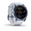 Garmin Fenix u200bu200bu200bu200b7X -kello - Sapphire Solar, titaani, koboltinsininen ja valkoinen ranneke - 010-02541-15