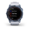 Garmin Fenix u200bu200bu200bu200b7X -kello - Sapphire Solar, titaani, koboltinsininen ja valkoinen ranneke - 010-02541-15