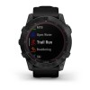 Garmin Fenix u200bu200bu200bu200b7X -kello - Sapphire Solar, Titanium, Musta DLC mustalla rannella - 010-02541-23
