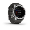 Garmin Epix -kello - teräs, hopea, harmaa ranneke - 010-02582-01