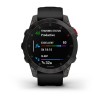 Garmin Epix -kello – safiiri, titaani, musta DLC mustalla rannekkeella – 010-02582-11