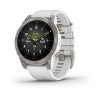 Garmin Epix kello - safiiri, titaani, hopea, valkoinen ranneke - 010-02582-21