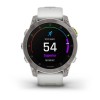 Garmin Epix kello - safiiri, titaani, hopea, valkoinen ranneke - 010-02582-21
