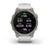 Garmin Epix kello - safiiri, titaani, hopea, valkoinen ranneke - 010-02582-21