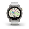 Garmin Epix kello - safiiri, titaani, hopea, valkoinen ranneke - 010-02582-21