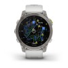Garmin Epix kello - safiiri, titaani, hopea, valkoinen ranneke - 010-02582-21