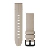 Kermanbeige nahkaranneke - QuickFit 20 - fenix 7S - 010-13102-06