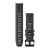 Rannekoru Silicone noir - QuickFit 22 - fenix 7 - 010-13111-00