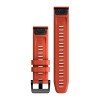 Rannekoru Silicone rouge - QuickFit 22 - fenix 7 - 010-13111-04