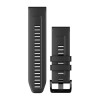 Rannekoru Silicone noir - QuickFit 26 - fenix 7X - 010-13117-00