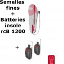 Lenz Heat Sole 1.0 heated insoles + lithium battery pack insole rcB 1200