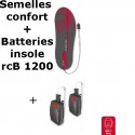 Lenz Heat Sole 3.0 heated insoles + lithium battery pack insole rcB 1200