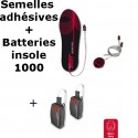 Lenz Heat Sole 2.0 heated insoles + lithium battery pack insole 1000