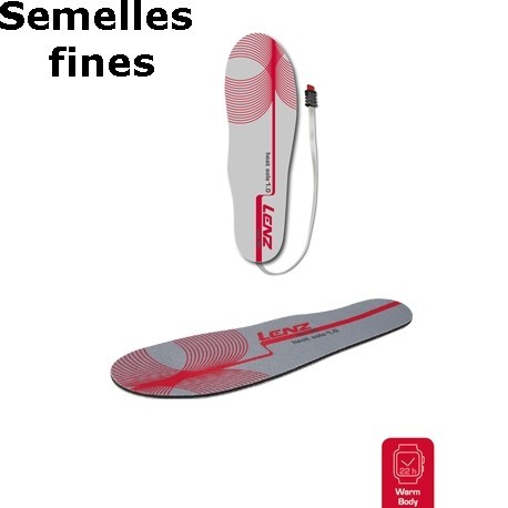 Lenz Heat Sole 1.0 Uppvärmda innersulor