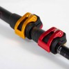Bâtons de grande randonnée T3 Light Guidetti - couleur grenat
