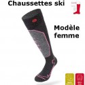 Chaussettes chauffantes ski Heat Sock 1.0 women Lenz