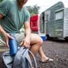 Botella de filtro de auga LifeStraw GO de aceiro inoxidable