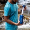 Botella de filtro de auga LifeStraw GO de aceiro inoxidable