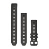 Rannekoru Instinct 2S Garmin - Silikonigrafiitti - 20 mm