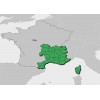 GPSMAP 65 / GPSMAP 65s Garmin - IGN Topo France v6 Sud-Est Pro