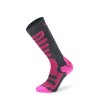 Calcetines Lenz Free Tour 1.0 - gris/rosa