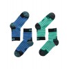 Outdoor Calcetines Niños 1.0 Lenz - aqua/verde oscuro