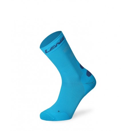 Compression 6.0 Mid Lenz vandrings-/löparstrumpor - azurblå
