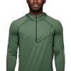 Sweat randonnée Alpenglow Pro Hoody Black Diamond - Arbor Green
