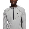 Sweat randonnée Alpenglow Pro Hoody Black Diamond - Pewter