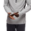Sweat randonnée Alpenglow Pro Hoody Black Diamond - Pewter