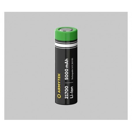 Batteria agli ioni di litio 21700 / 5000 mAh - Lampade Armytek