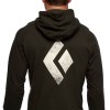 Sweat Chalked Up kapuca s kapuco s polno zadrgo Black Diamond - Cypress