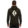 Sweat Chalked Up kapuca s kapuco s polno zadrgo Black Diamond - Cypress