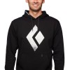 Sweat Chalked Up Hoody Black Diamond - črna