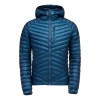 Pulover s kapuco Doudoune Approach Down Black Diamond - Astral Blue