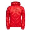 Pulover s kapuco Doudoune Approach Down Black Diamond - Hyper Red