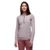 Vandringströja för dam Alpenglow Pro Hoody Black Diamond - Wood Violet