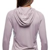 Vandringströja för dam Alpenglow Pro Hoody Black Diamond - Wood Violet