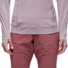 Vandringströja för dam Alpenglow Pro Hoody Black Diamond - Wood Violet