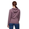 Ženski pohodniški pulover Alpenglow Hoody Black Diamond - Mulberry